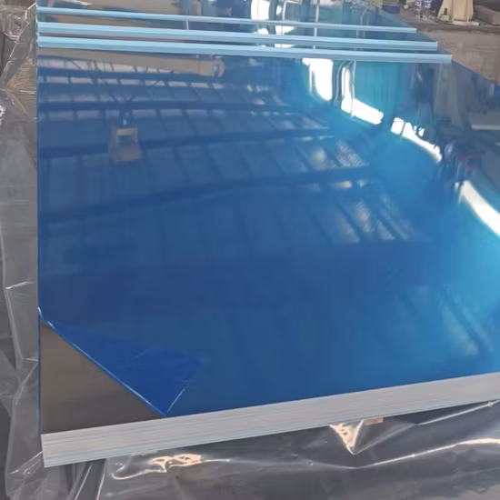 Chine 3004 Plaque d'aluminium Usine 3xxx Prix 5052h38 5086 6068 Feuille d'aluminium en alliage gaufré en diamant pour armoire de meubles/sol de remorque/panneau mural de décoration